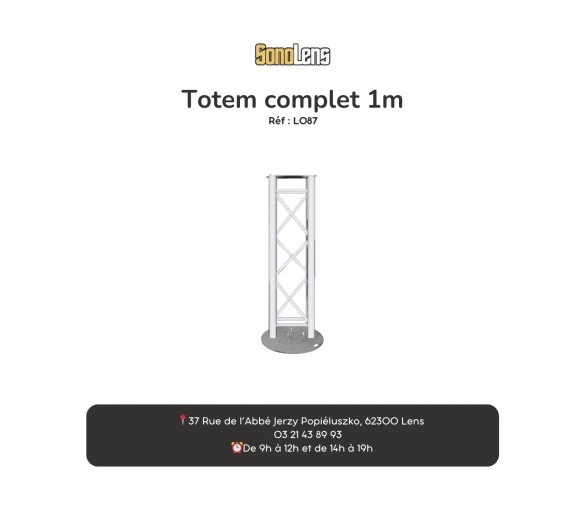 Location Totem complet 1m