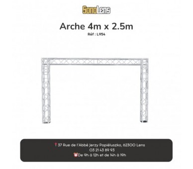 Location Arches 4mx2m