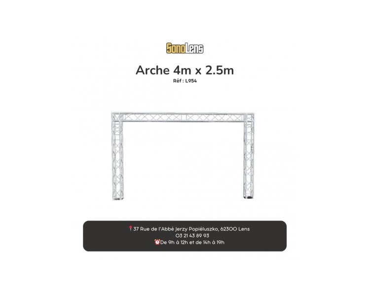 Location Arches 4mx2m