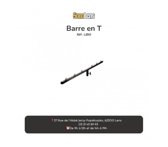  Location Barre en T