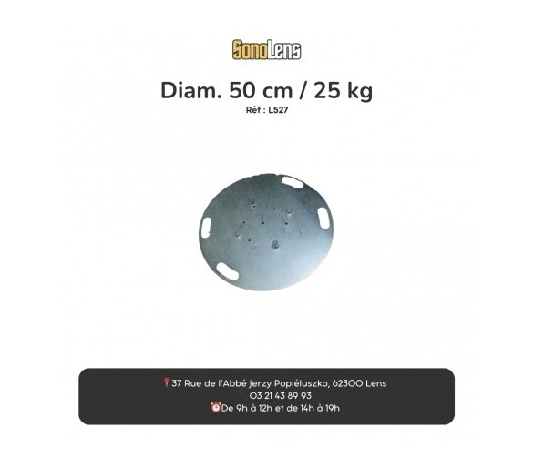 Location embase lourde 35kg