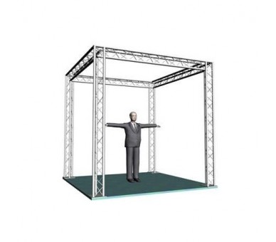 Location Structure Grill technique 4m x 4m x 3m