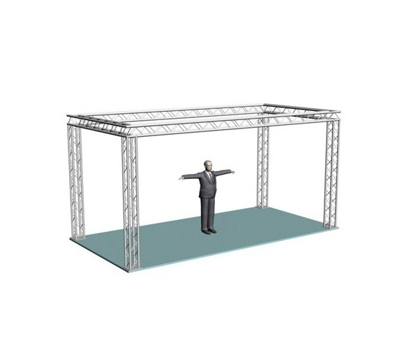Structure Grill technique 4m x 8m x 4m