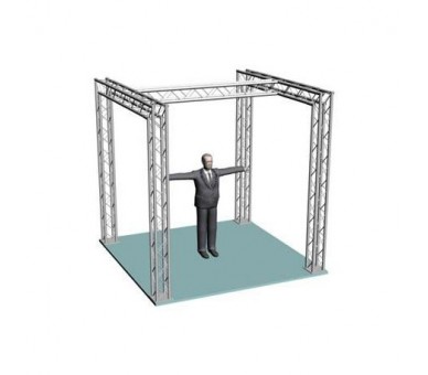 Location Grill technique en forme de croix 3m x 3m x 3m