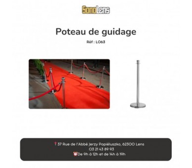 Location Poteaux de guidage (potelet)