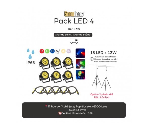 Location Pack LED 4