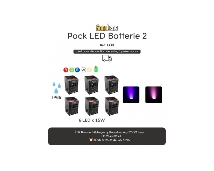 Location Pack LED 10