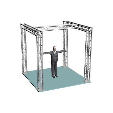 Location Grill technique en forme de croix 3m x 3m x 3m Location Grill technique en forme de croix 3m x 3m x 3m