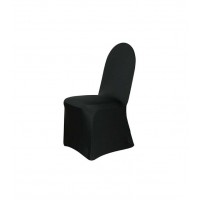 Location Housse de chaise Lycra Noire
