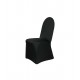 Location housse de chaise Lycra noire