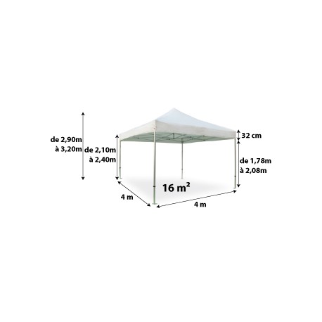 Location Tente Pliante 3m x 3m